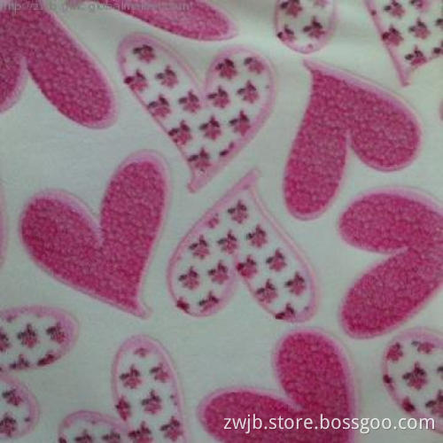 100%Polyester Jacquard Coral Fleece Blanket/Fabirc